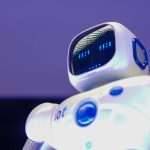 low angle shot of robot